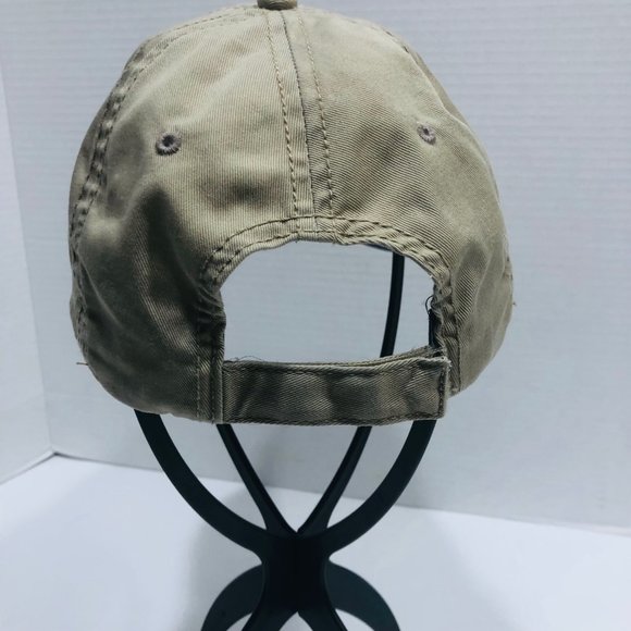 The Honda Classic Golf Cap Hat Adjustable Beige Embroidered Triangle Sport - Picture 3 of 5